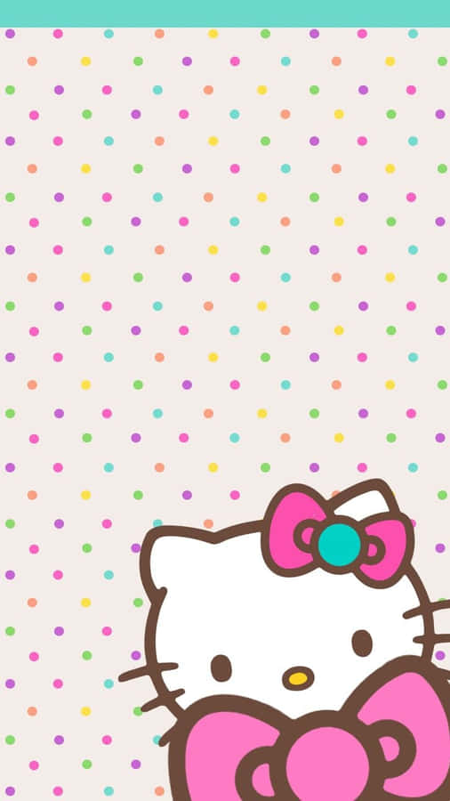 Polkadot Sanrio Phone Wallpaper