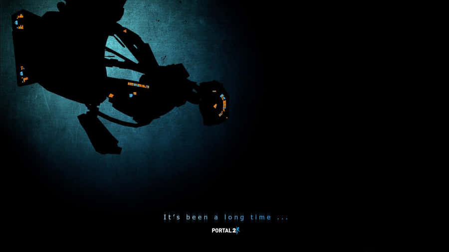 Portal 2 4k It's Been A Long Time Poster Wallpaper