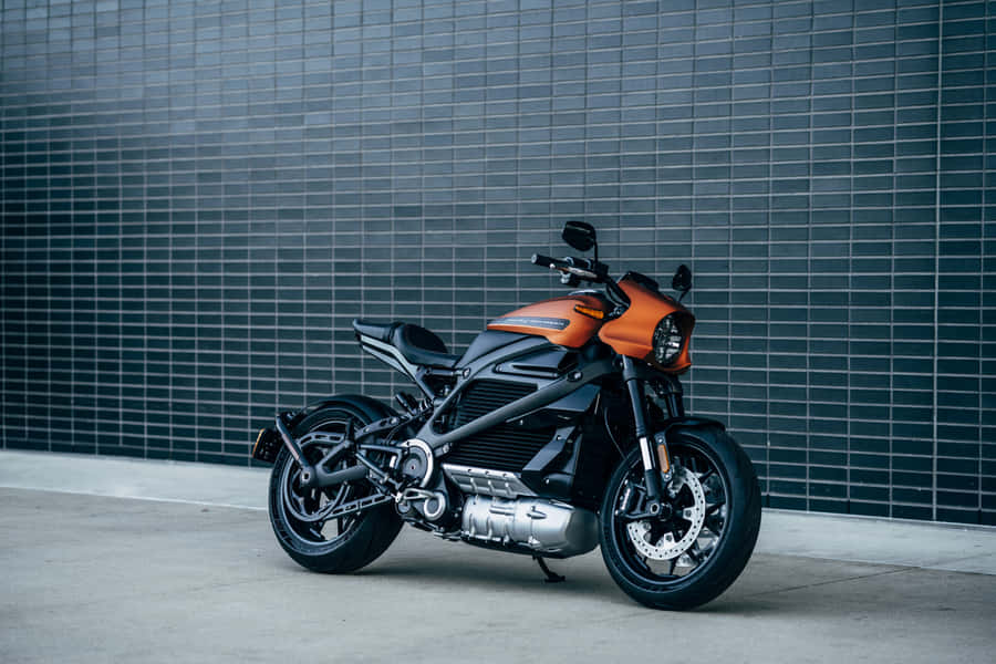 Power And Performance In One Ride: The Hd Motorcycle Wallpaper