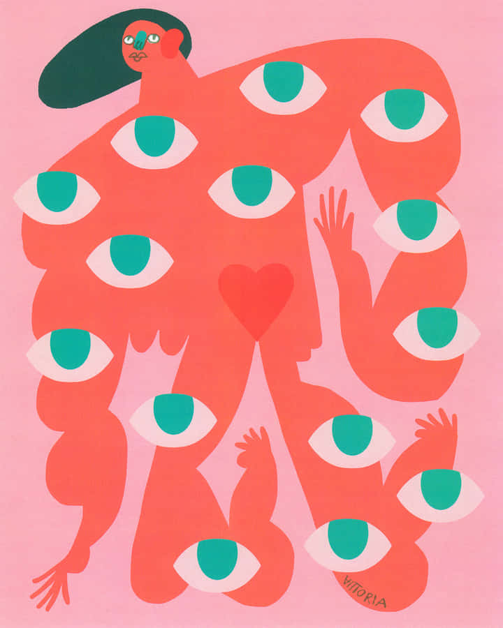 Powerful Abortion Rights Artwork Wallpaper