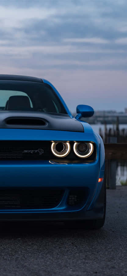 Powerful Elegance - The Dodge Hellcat Wallpaper