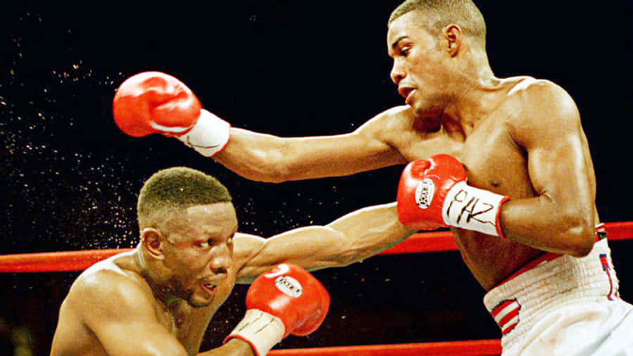 Powerful Punch Of Felix Trinidad Wallpaper