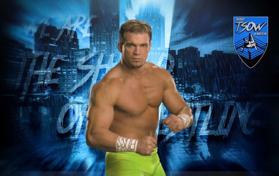 Powerful Stance Of Wrestler Charlie Haas Wallpaper