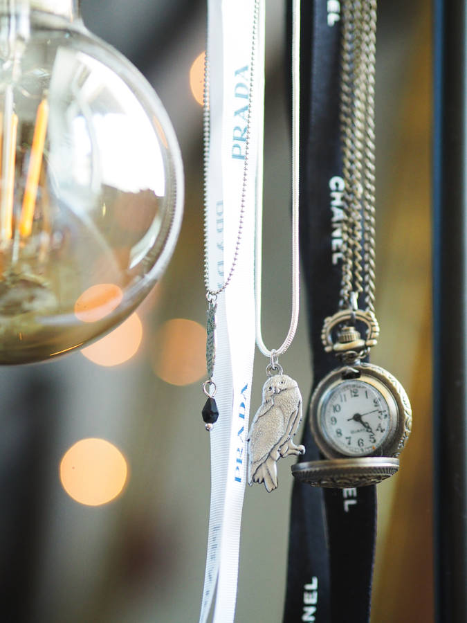 Prada Ribbon And Accessories Wallpaper