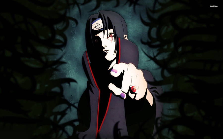 Prepare To Face The Wrath Of Itachi Uchiha Wallpaper