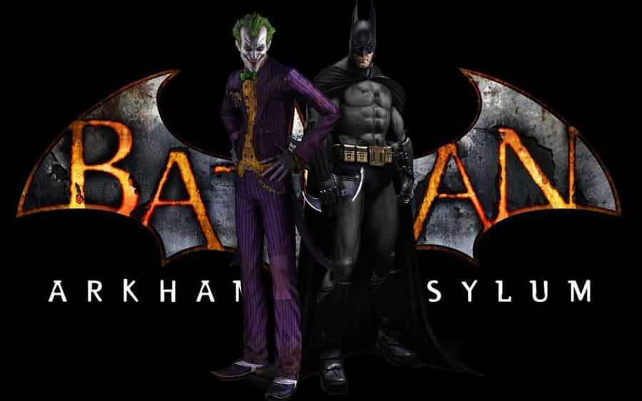 Prepare To Take The Plunge And Explore The Depths Of Batman Arkham Asylum. Wallpaper