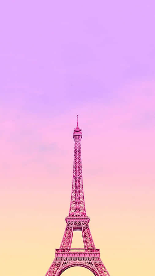 Pretty Cute Phone Eiffel Tower In Paris Wallpaper