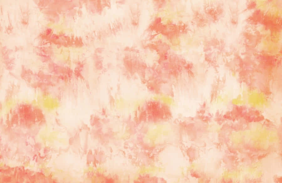 Pretty Tie Dye Orange & Yellow Aesthetic Wallpaper