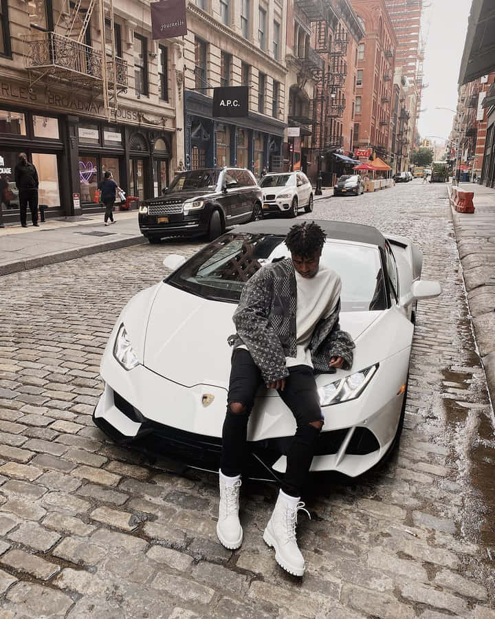 Prettyboyfredo On White Lamborghini Car Wallpaper
