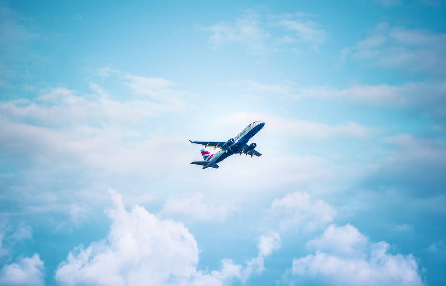 Preview Wallpaper Airplane, Flight, Sky, Wings Wallpaper