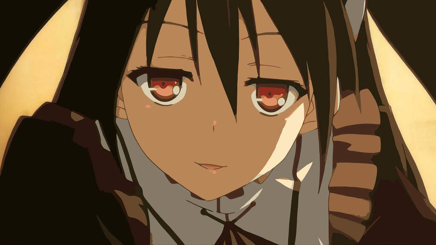 Preview Wallpaper Anime, Girl, Closeup, Eyes Wallpaper