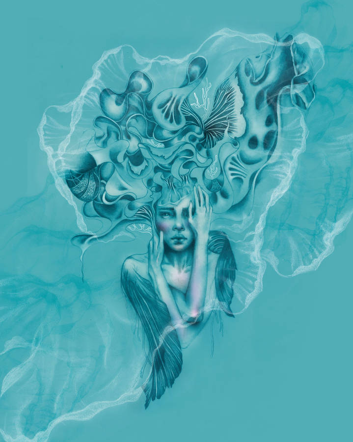 Preview Wallpaper Art, Imagination, Thoughts, Girl Wallpaper