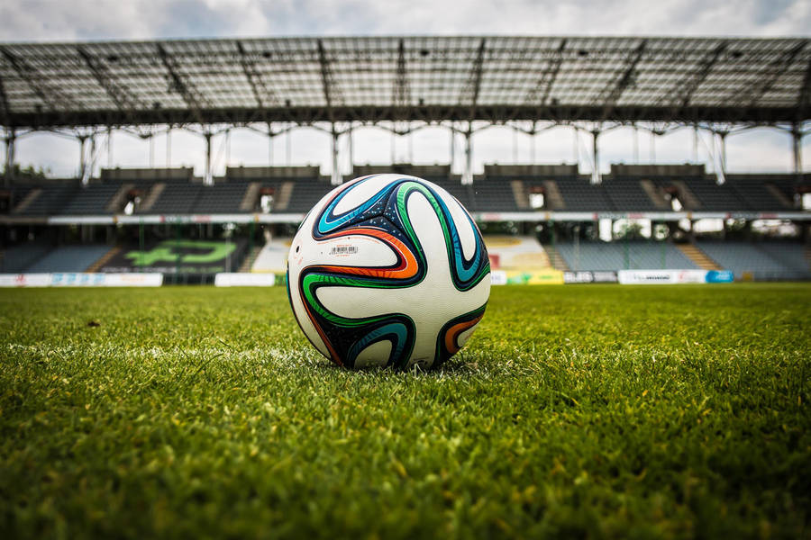 Preview Wallpaper Ball, Football, Lawn, Stadium Wallpaper