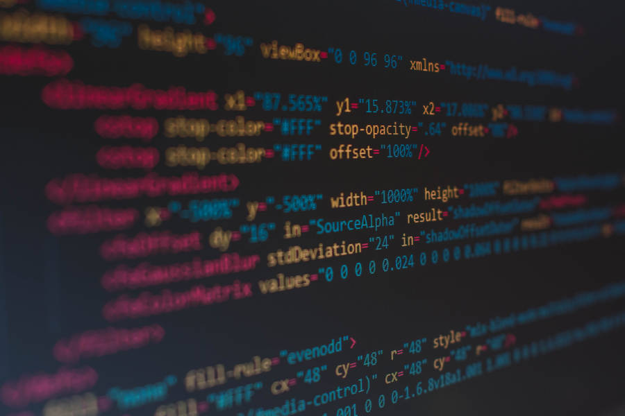 Preview Wallpaper Code Letters, Screen Blur, Colorful, Lettering, Signs Wallpaper