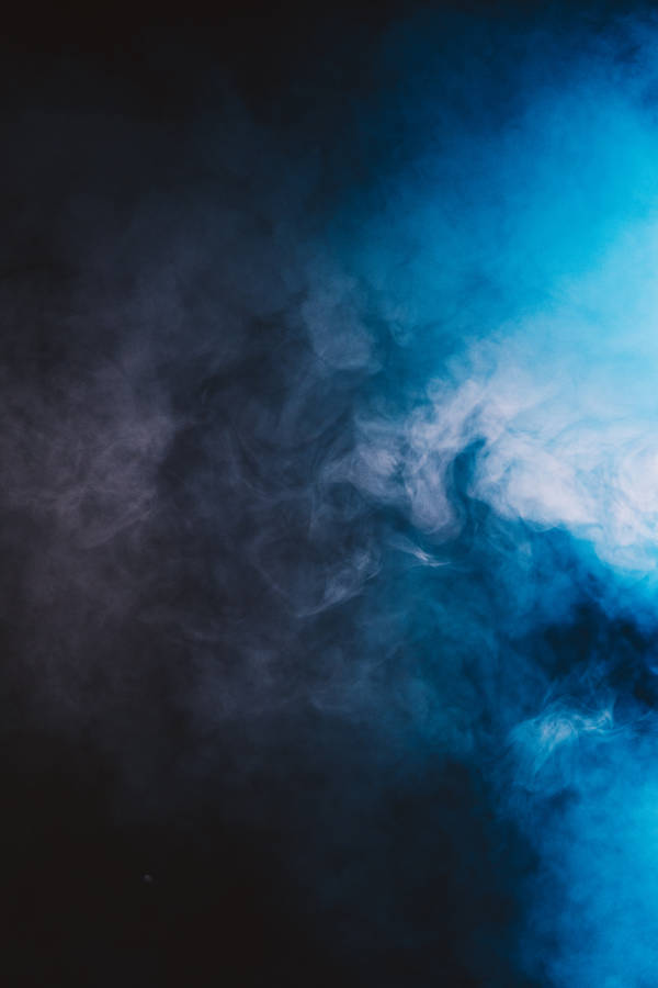 Preview Wallpaper Colored Smoke, Smoke, Dark, Blue Wallpaper
