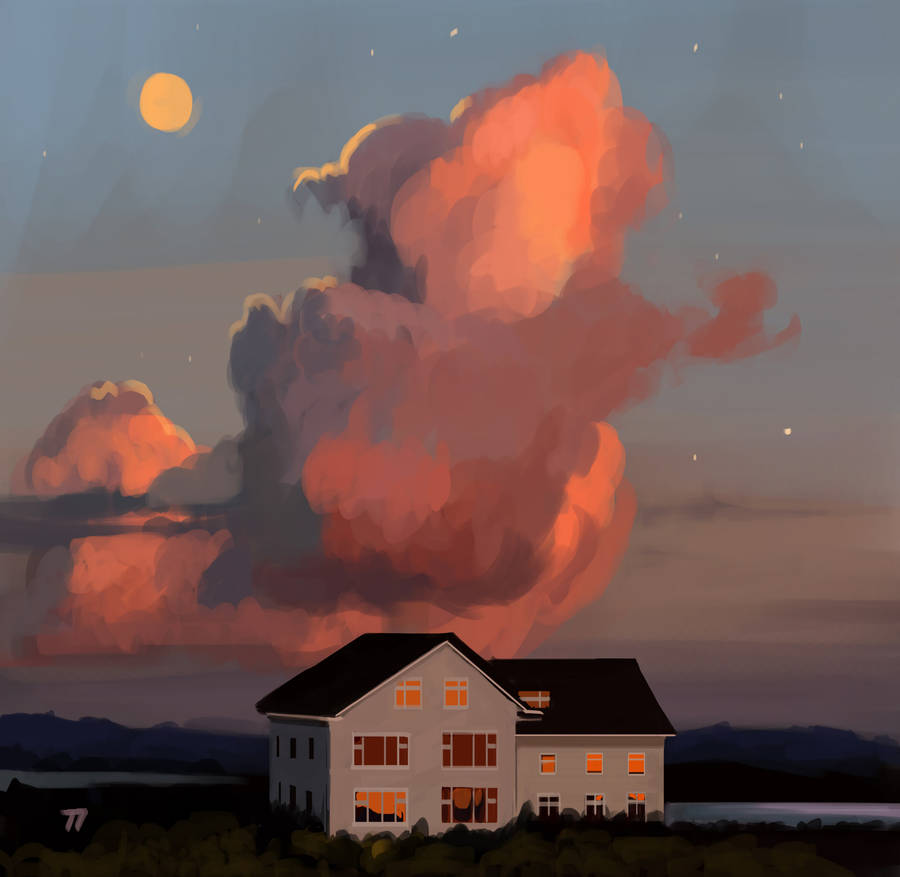 Preview Wallpaper House, Windows, Sky Wallpaper