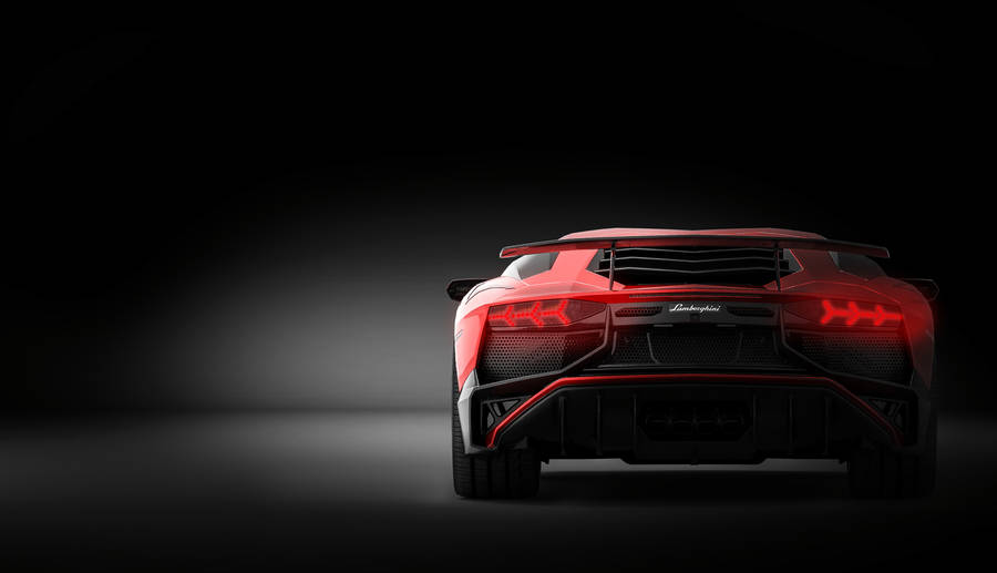 Preview Wallpaper Lamborghini Aventador, Lamborghini, Sportscar, Car, Red Wallpaper
