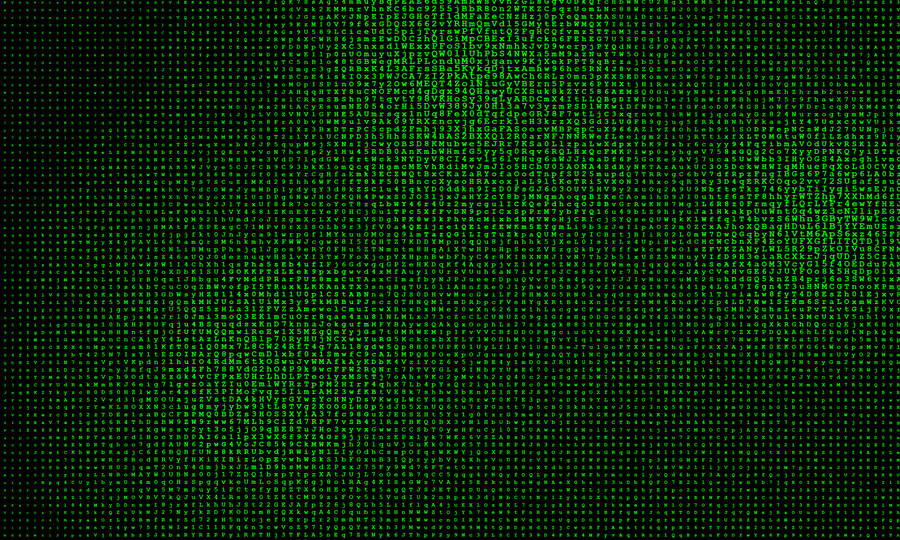 Preview Wallpaper Letters, Code, Green, Alphabet Wallpaper