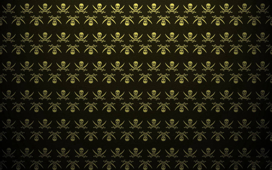 Preview Wallpaper Pirates, Texture, Swords, Skulls, Shadow, Surface Wallpaper