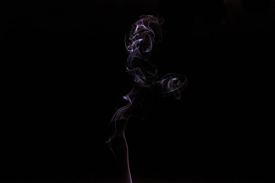 Preview Wallpaper Smoke, Black, Background Wallpaper
