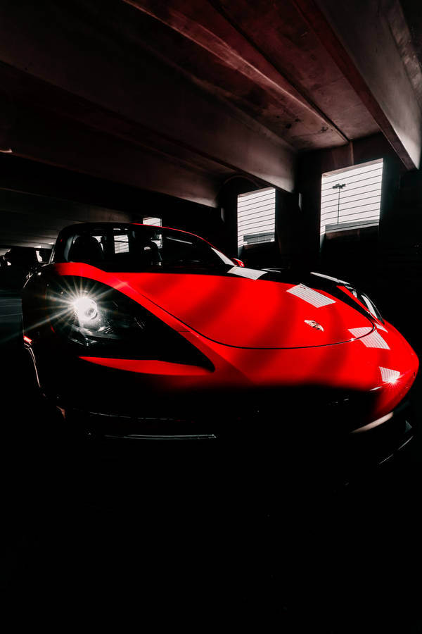 Preview Wallpaper Sports Car, Car, Red, Headlight Wallpaper