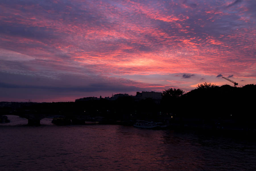 Preview Wallpaper Sunset, Sky, Shore Wallpaper