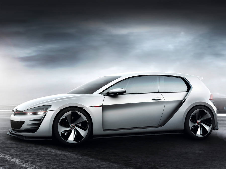Preview Wallpaper Volkswagen, Golf, Design Vision, Concept, Gray, Gti Wallpaper