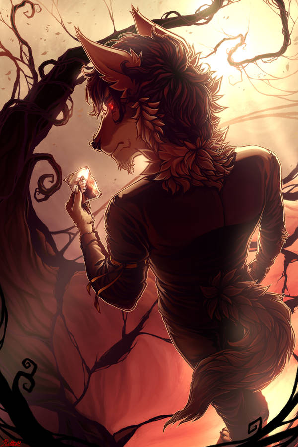 Preview Wallpaper Wolf, Werewolf, Photography, Art Wallpaper