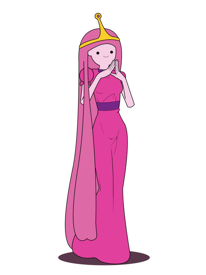 Princess Bubblegum Body Portrait Wallpaper