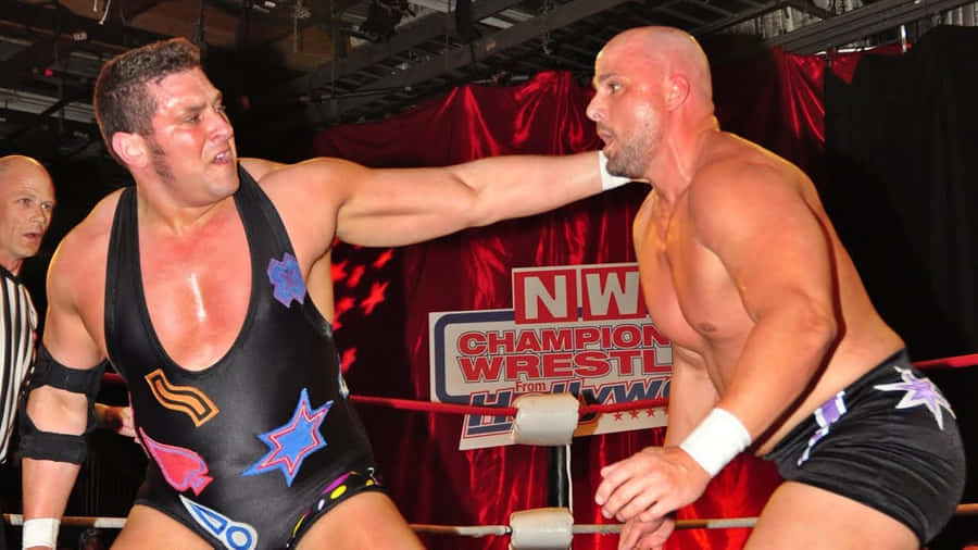 Pro Wrestling Match Intensity Wallpaper