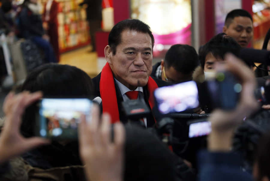 Professional Wrestler Antonio Inoki Wallpaper