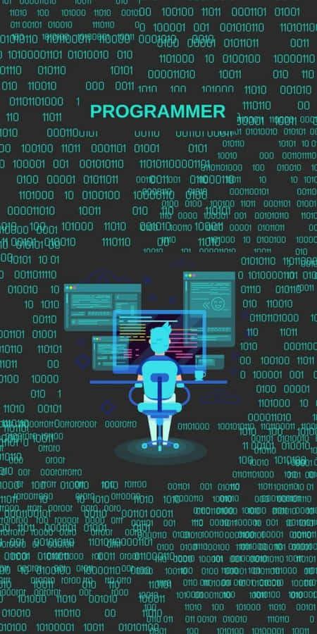 Programming On Your Phone Wallpaper