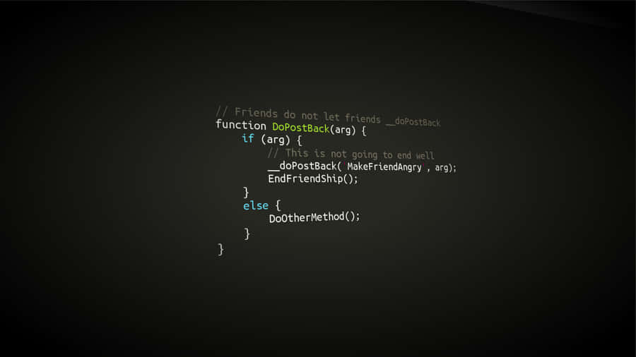 Programming System Computer Code Wallpaper