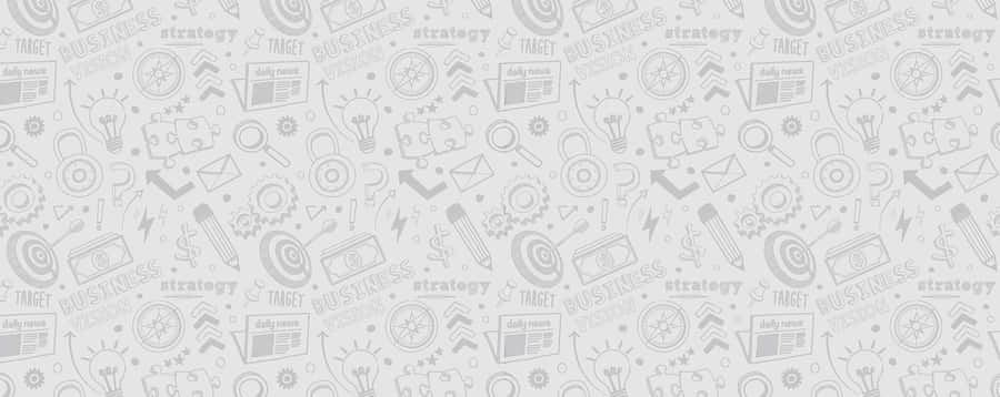 Project Management Doodle Pattern Wallpaper
