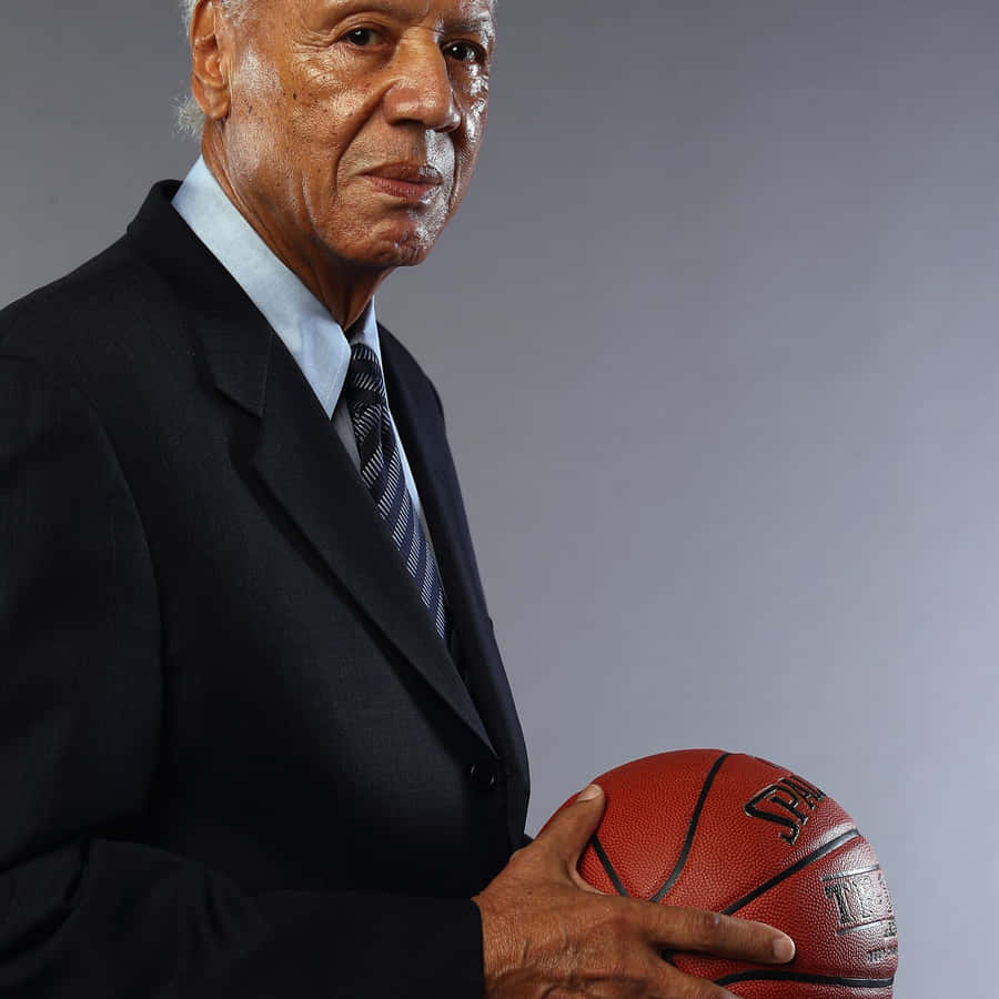 Promotional Portrait Of Lenny Wilkens Wallpaper