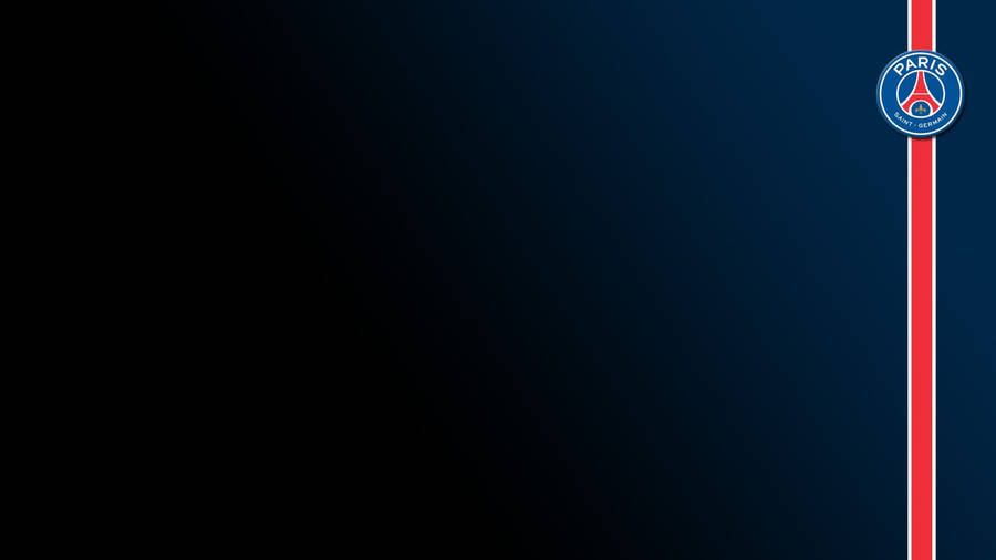 Psg Minimal Blue Logo Wallpaper