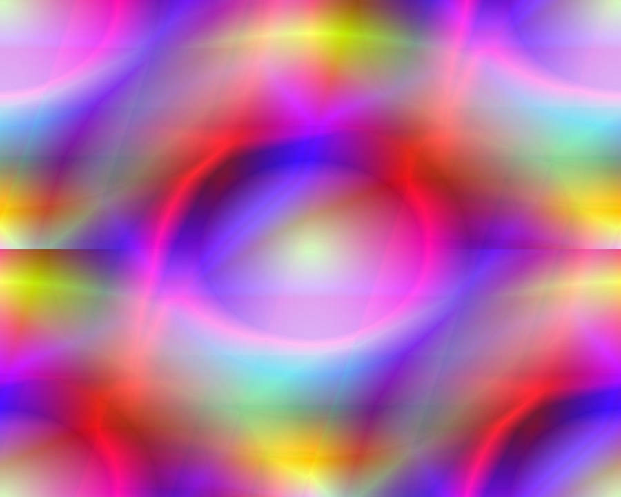Psychedelic Rainbow Background Wallpaper