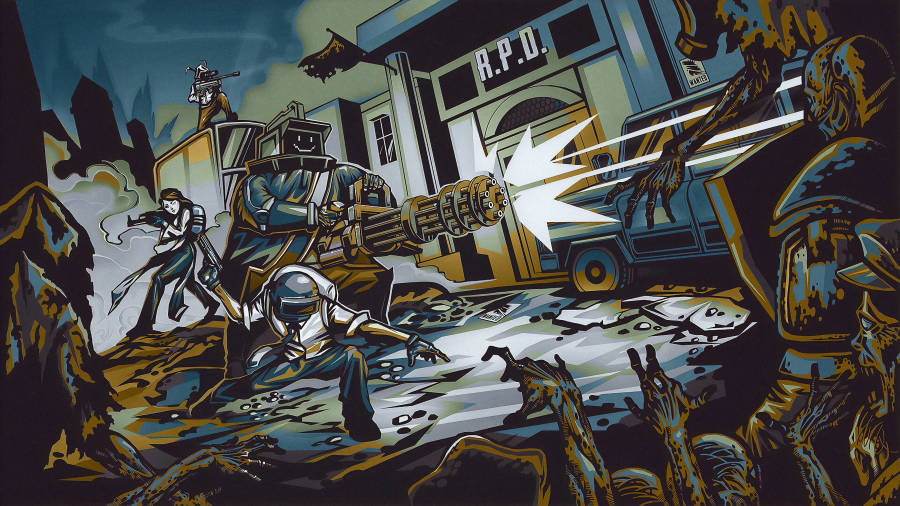 Pubg 1440p Comic Page Wallpaper