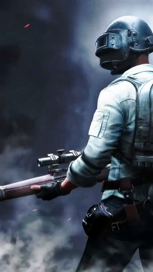 Pubg Android Kar98 Scope Smoky Wallpaper