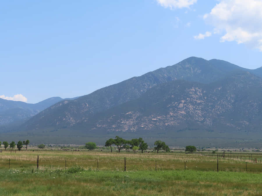 Pueblo Peak Near Taos Pueblo Wallpaper