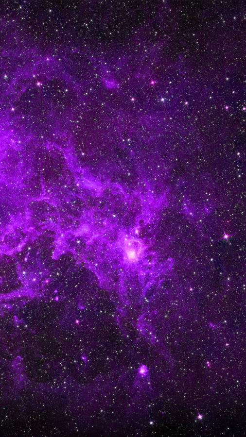 Purple Space 4k Phone Wallpaper