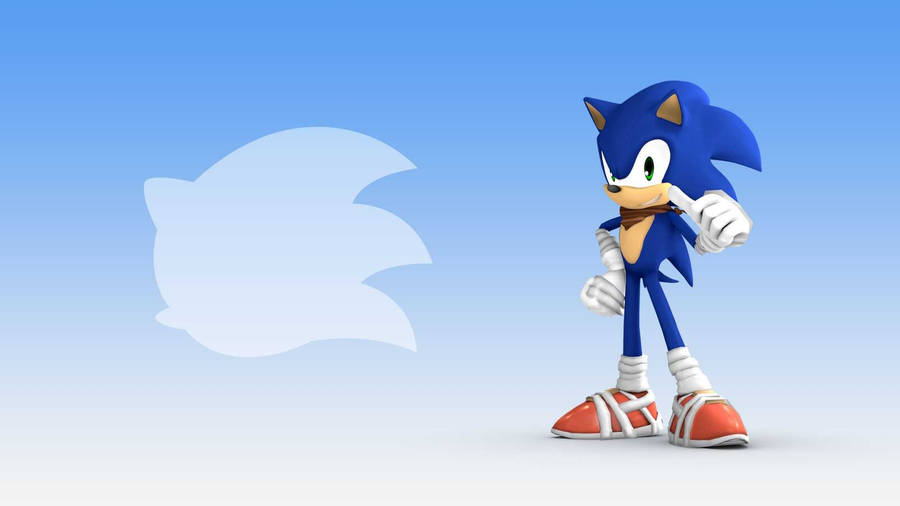 Race Forward With Cool Sonic Wallpaper