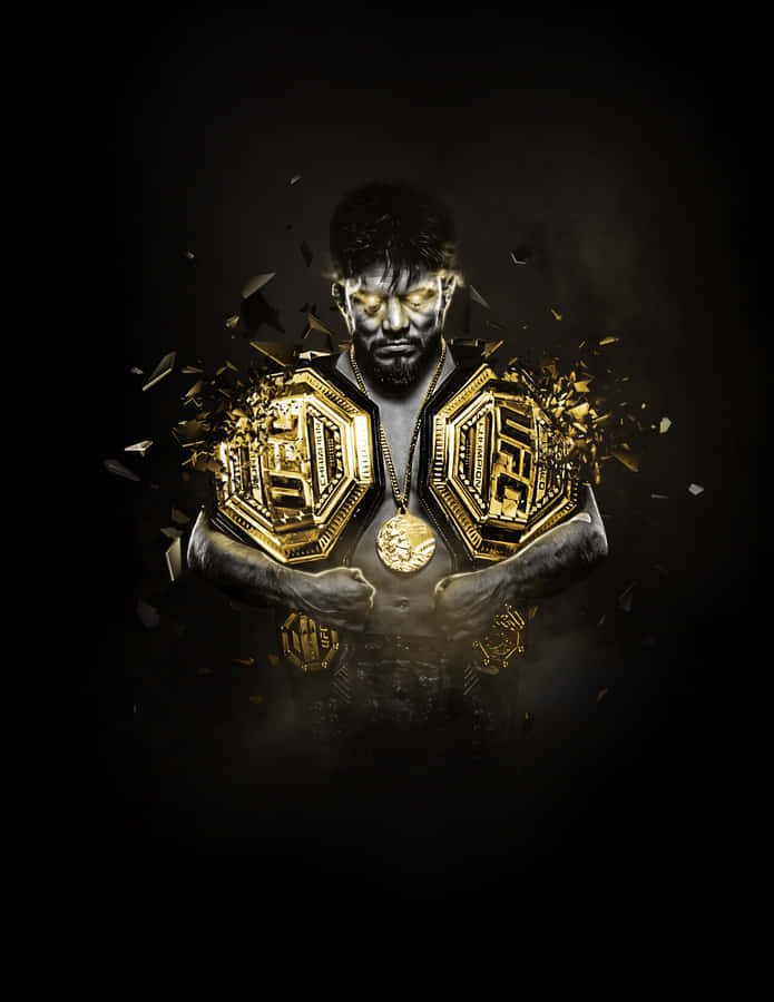 Raging Henry Cejudo Digital Art Wallpaper