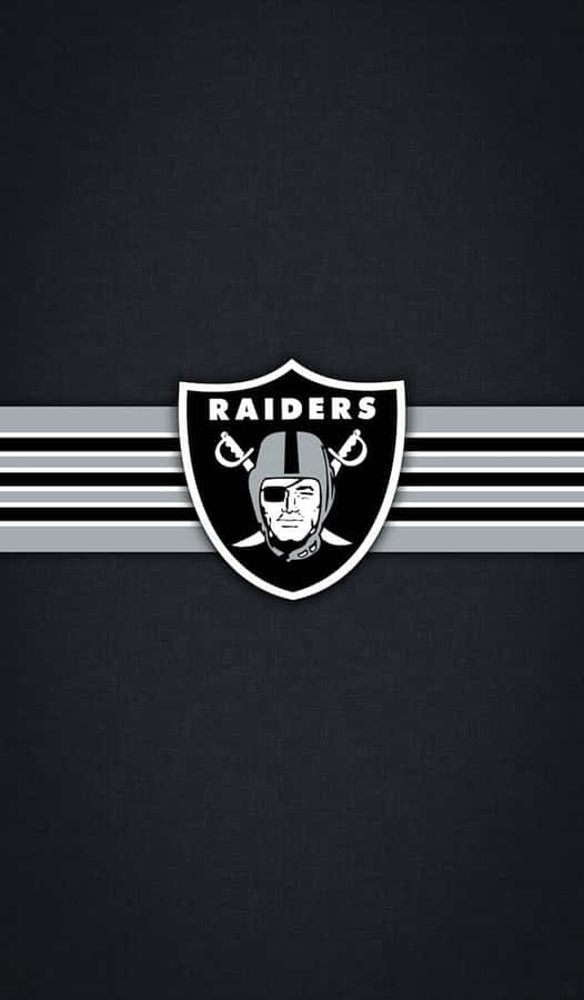 Raiders Logoon Dark Background Wallpaper
