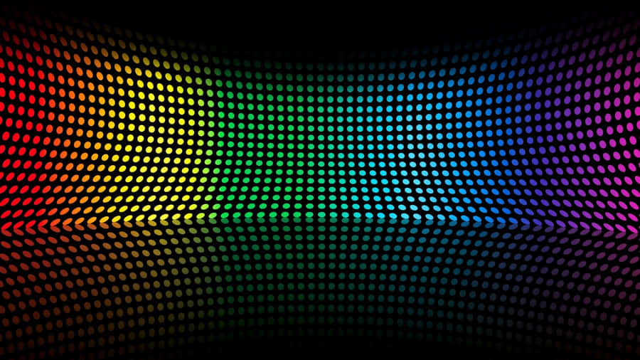 Rainbow Dotted 2048x1152 Pixel Wallpaper