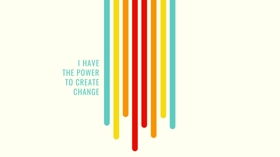 Rainbow Motivational Aesthetic Desktop Wallpaper