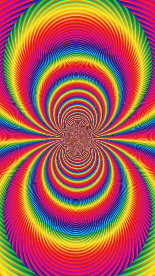 Rainbow Neon Aesthetic 1080 X 1920 Wallpaper