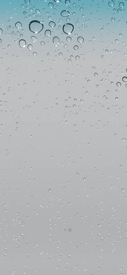 Raindrops Ios 6 Wallpaper