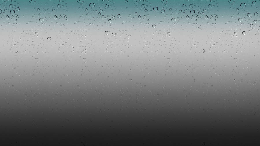 Raindrops On A Blue And White Color Gradient Wallpaper