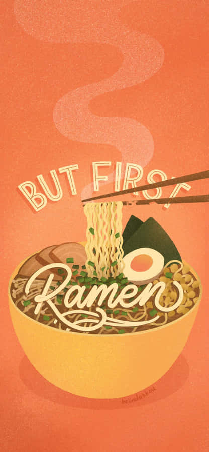 Ramen Digital Art Wallpaper